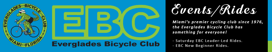 Everglades Bicycle Club, Miami, Florida, Events