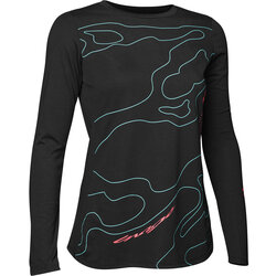 Fox Racing Women's Ranger Mid Long-Sleeve Jersey Lunar