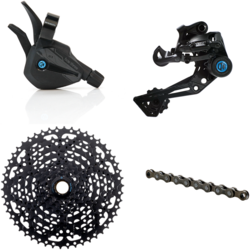 BOX Three P9 X-Wide Single Shift E-Bike Groupset